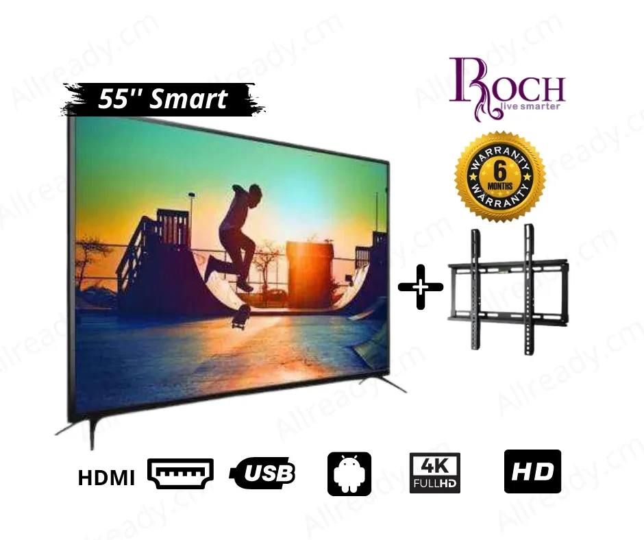 TELEVISION ROCH 55 POUCES